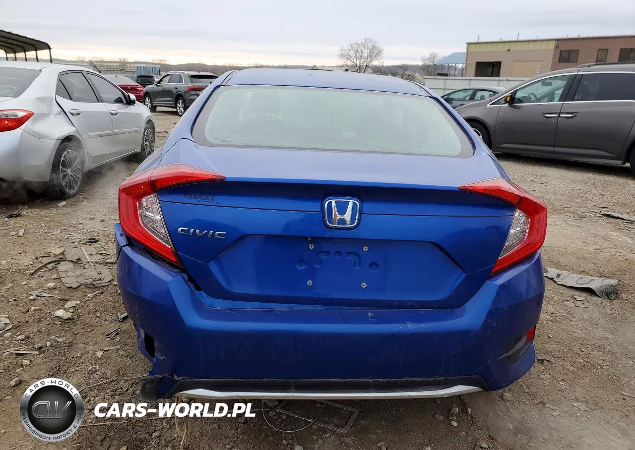2019 Honda Civic Lx VIN:2HGFC2F62KH585849 - 6