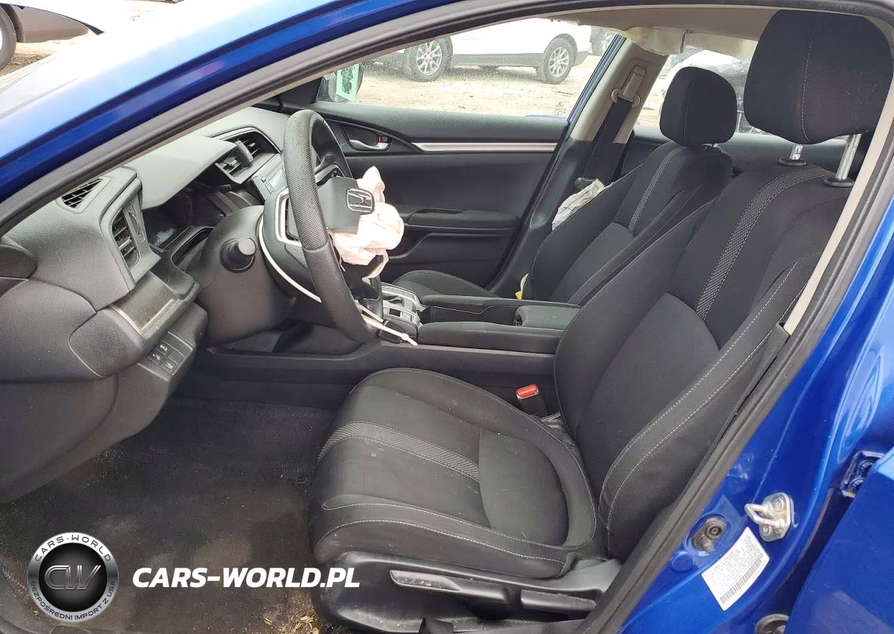 2019 Honda Civic Lx VIN:2HGFC2F62KH585849 - 7