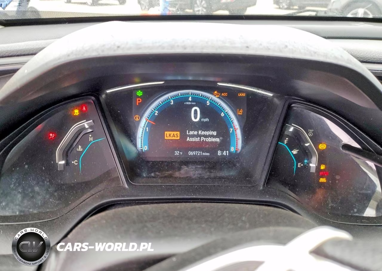 2019 Honda Civic Lx VIN:2HGFC2F62KH585849 - 9