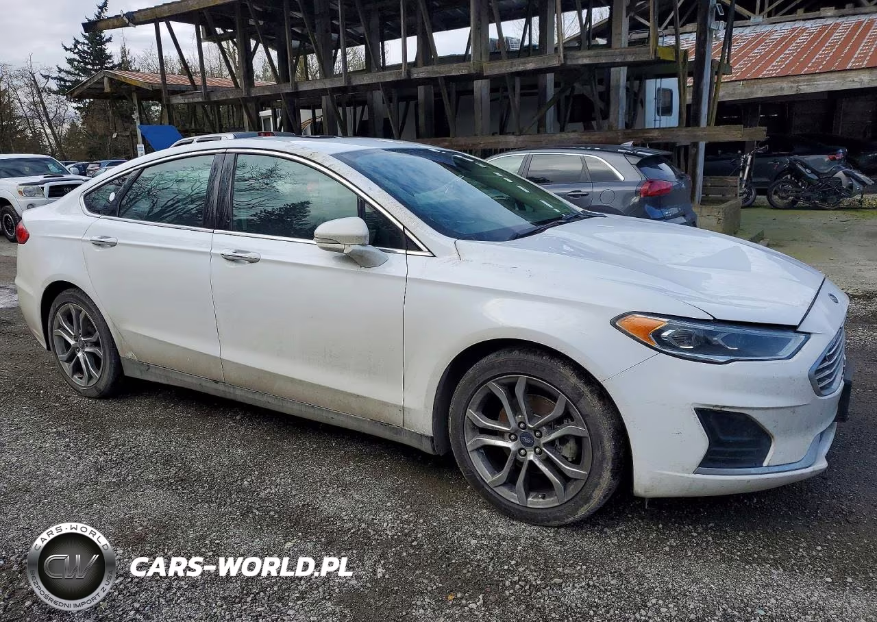 2019 Ford Fusion Sel VIN:3FA6P0CDXKR117615 - 4