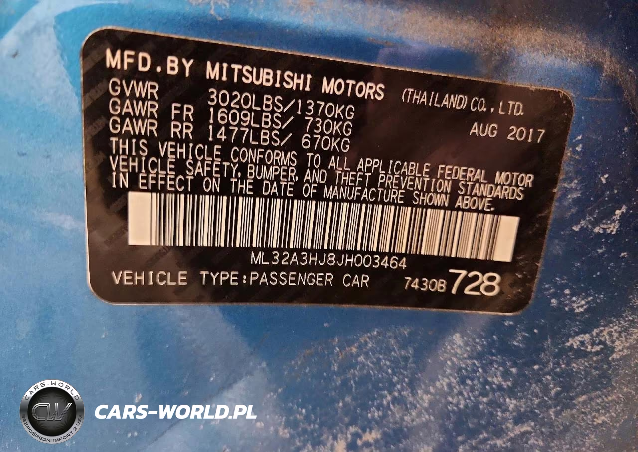 2018 Mitsubishi Mirage Es VIN:ML32A3HJ8JH003464 - 12
