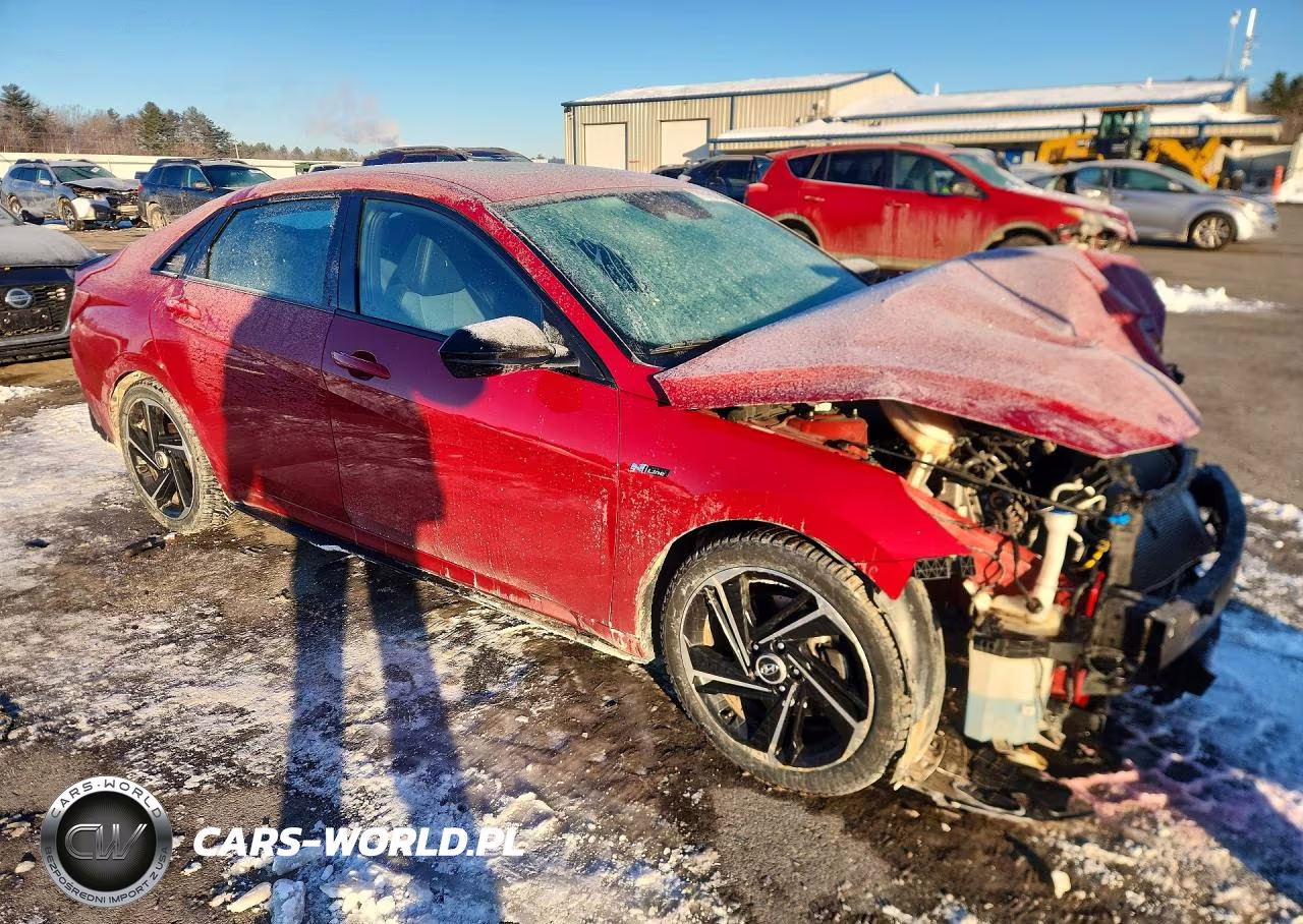 2023 Hyundai Elantra N Line VIN:KMHLR4AF0PU489642 - 4