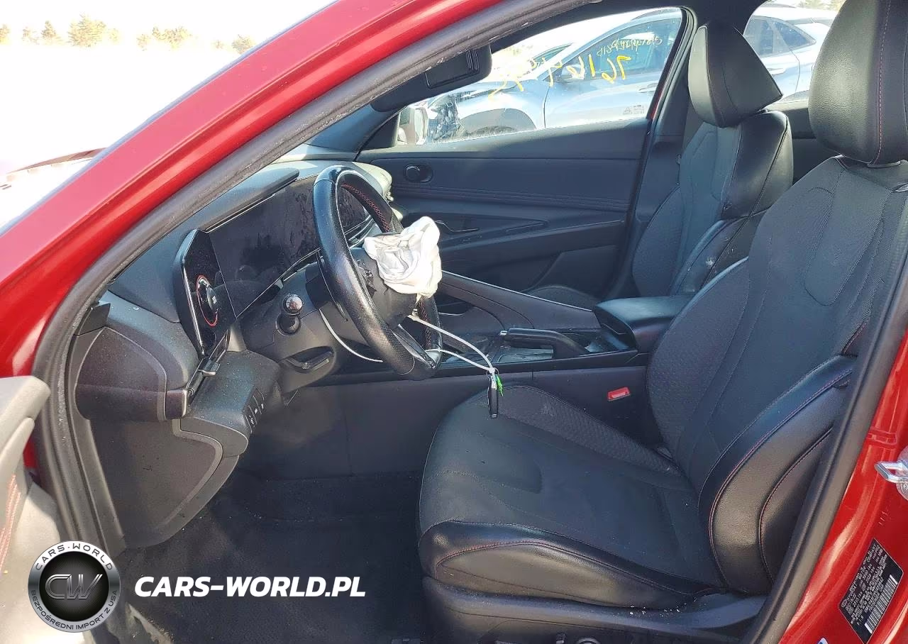 2023 Hyundai Elantra N Line VIN:KMHLR4AF0PU489642 - 7