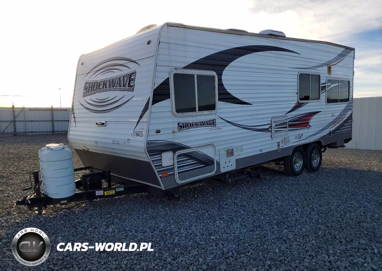 2011 Forest River Shockwave Camper VIN:4X4TSHW24BC001369 - 2