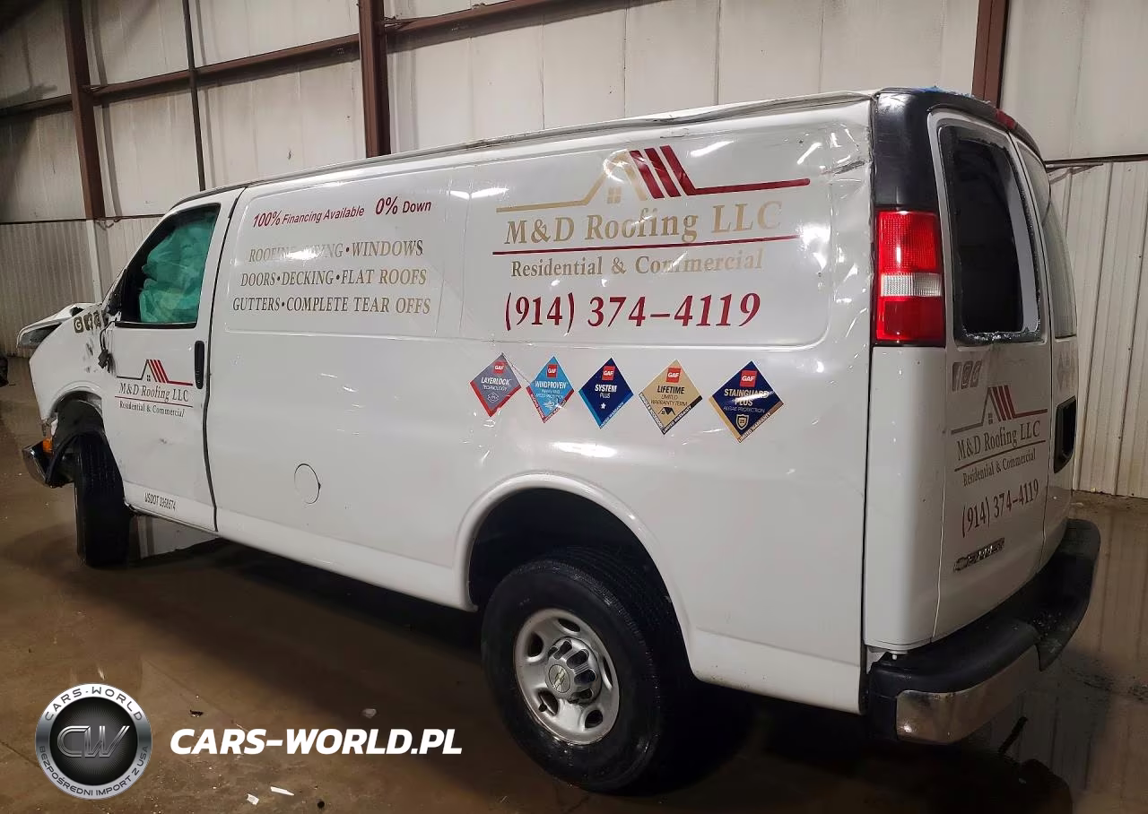 2021 Chevrolet Express G2500 VIN:1GCWGAF73M1241552 - 2