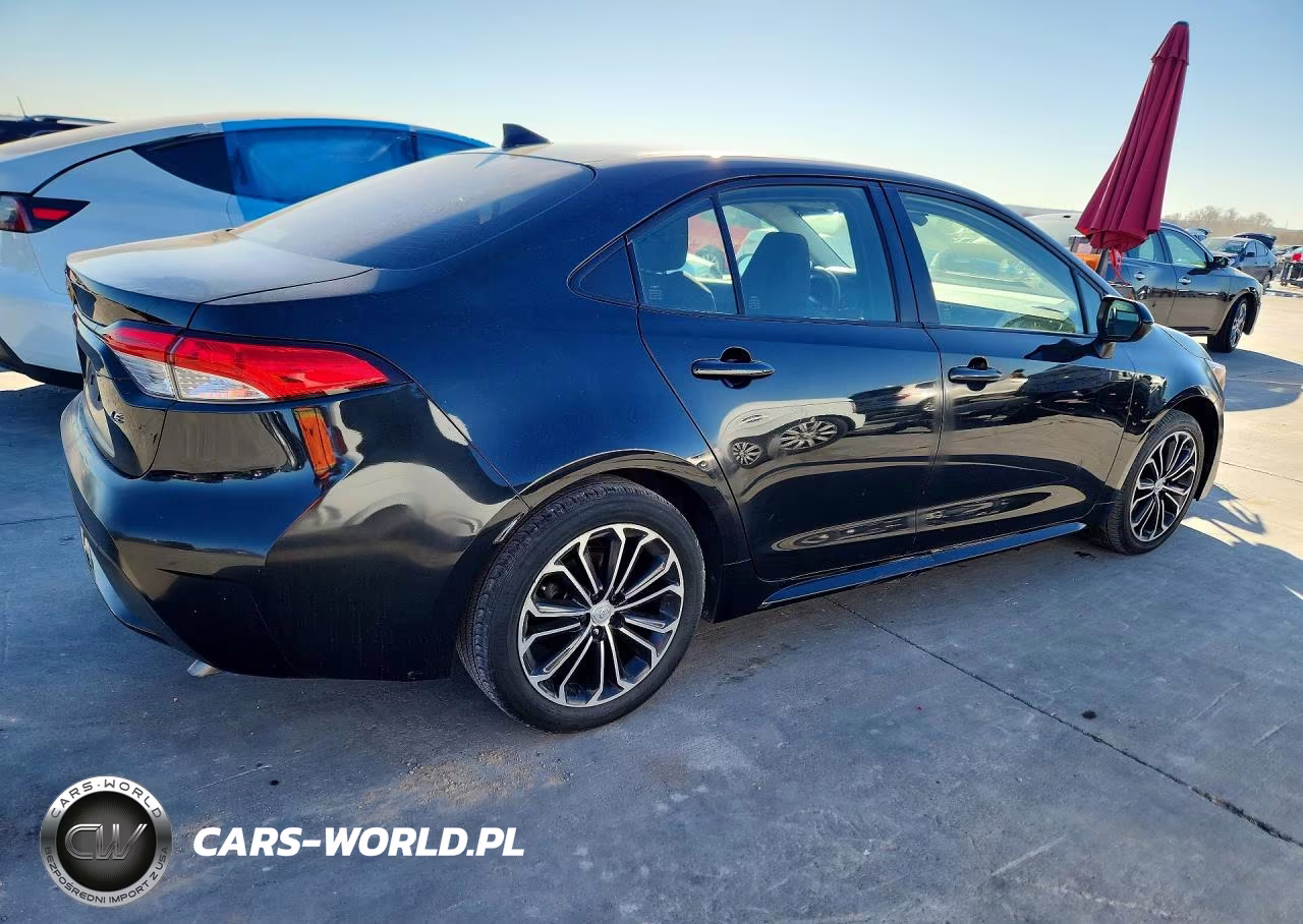 2020 Toyota Corolla Le VIN:JTDEPRAE0LJ093391 - 3