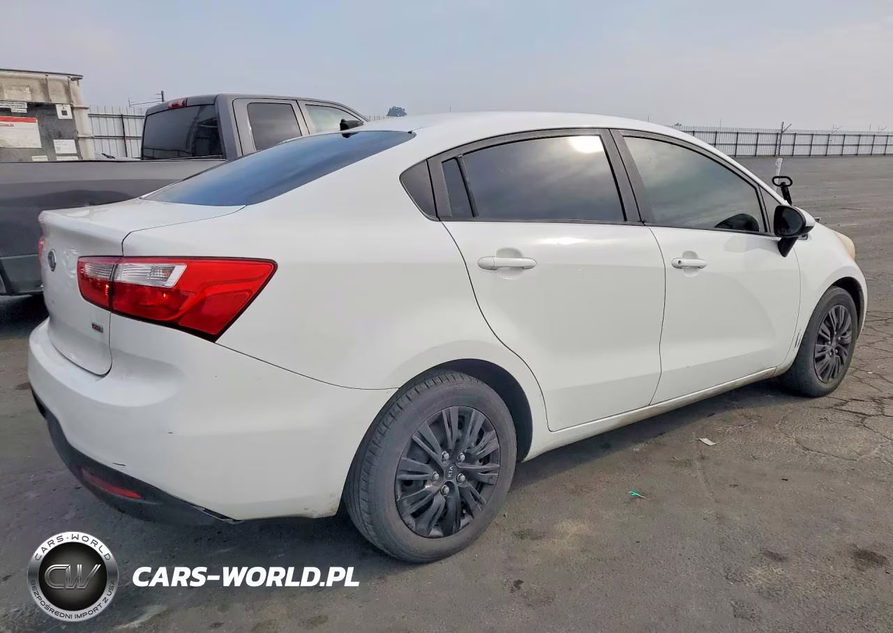 2013 Kia Rio Lx VIN:KNADM4A34D6124410 - 3