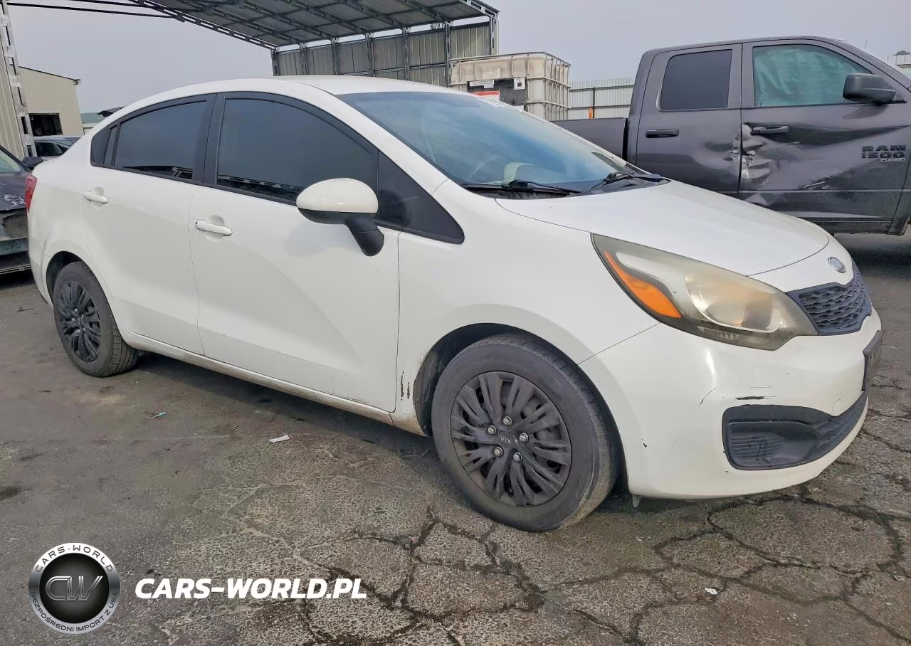 2013 Kia Rio Lx VIN:KNADM4A34D6124410 - 4