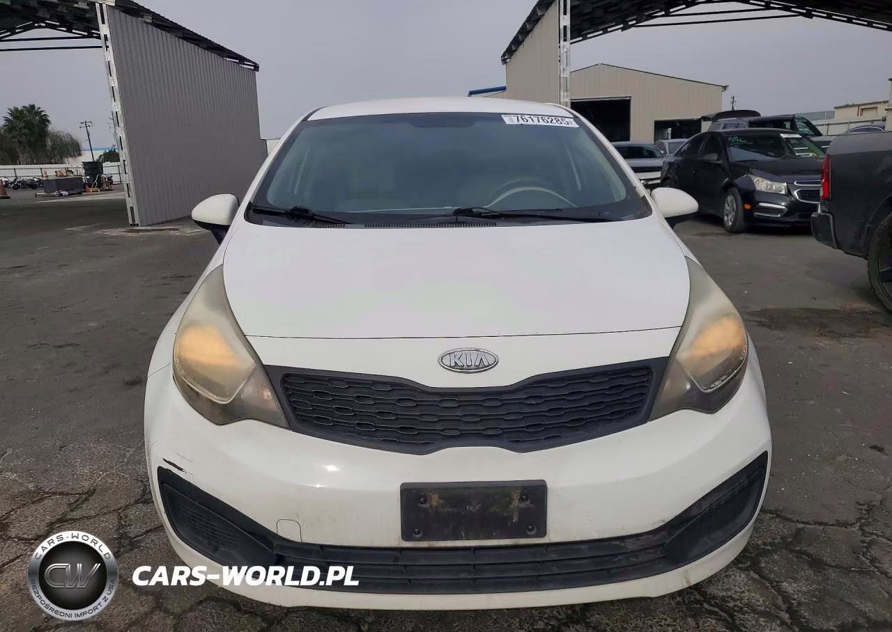 2013 Kia Rio Lx VIN:KNADM4A34D6124410 - 5