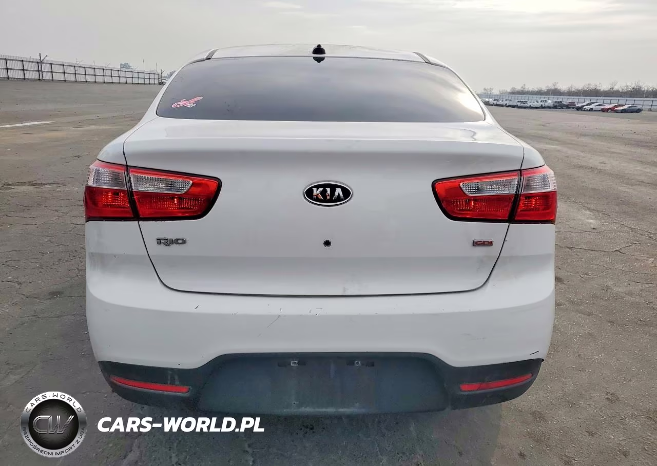 2013 Kia Rio Lx VIN:KNADM4A34D6124410 - 6