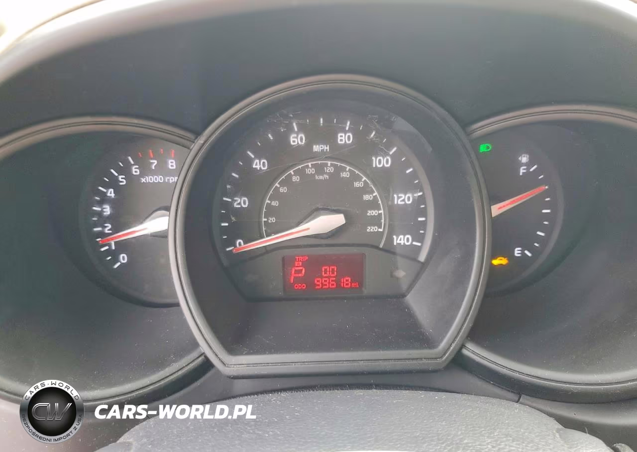 2013 Kia Rio Lx VIN:KNADM4A34D6124410 - 9