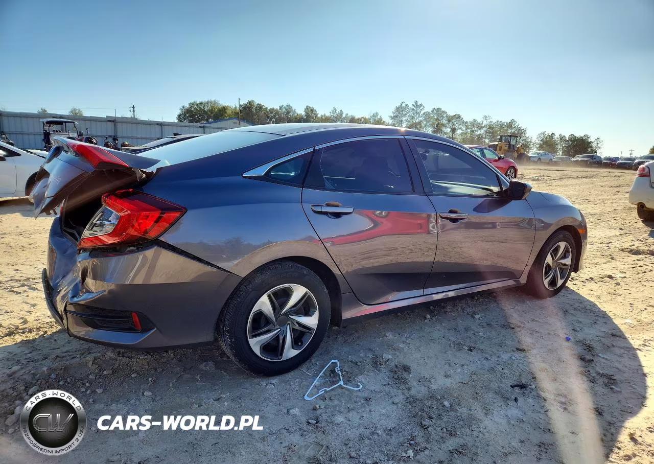2016 Honda Civic Lx VIN:19XFC2F57GE087915 - 3