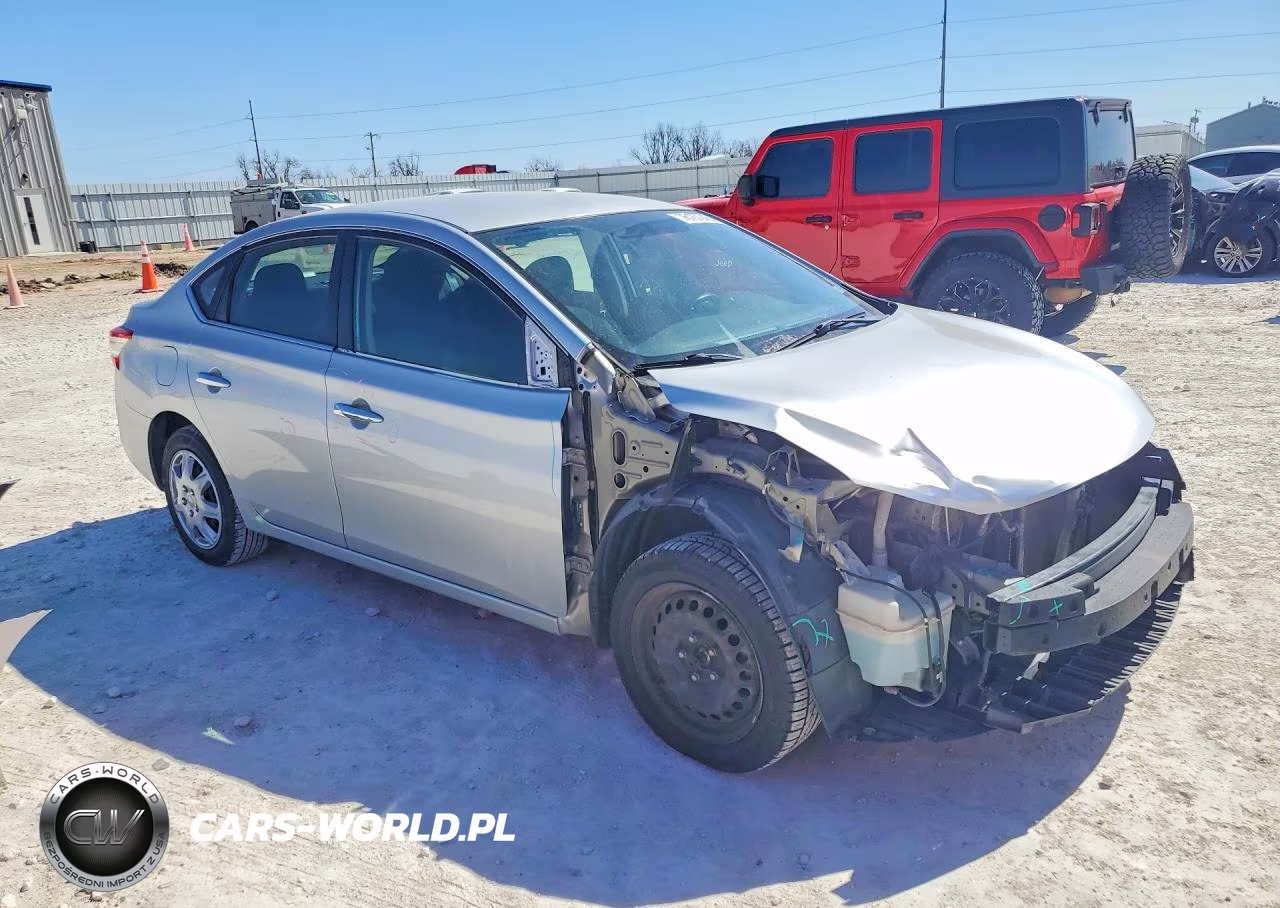 2015 Nissan Sentra S VIN:3N1AB7AP1FY339791 - 4
