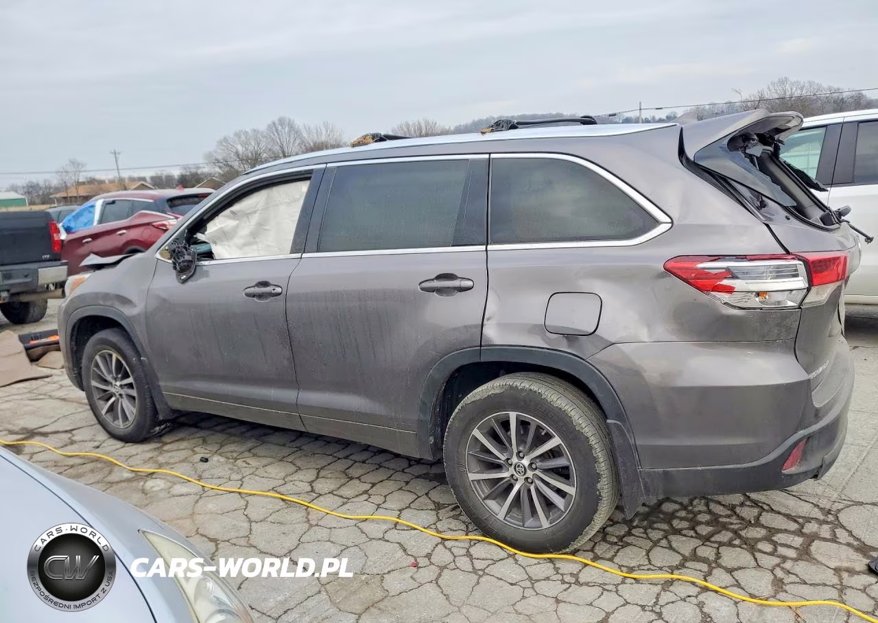 2017 Toyota Highlander Se VIN:5TDJZRFH2HS470101 - 2