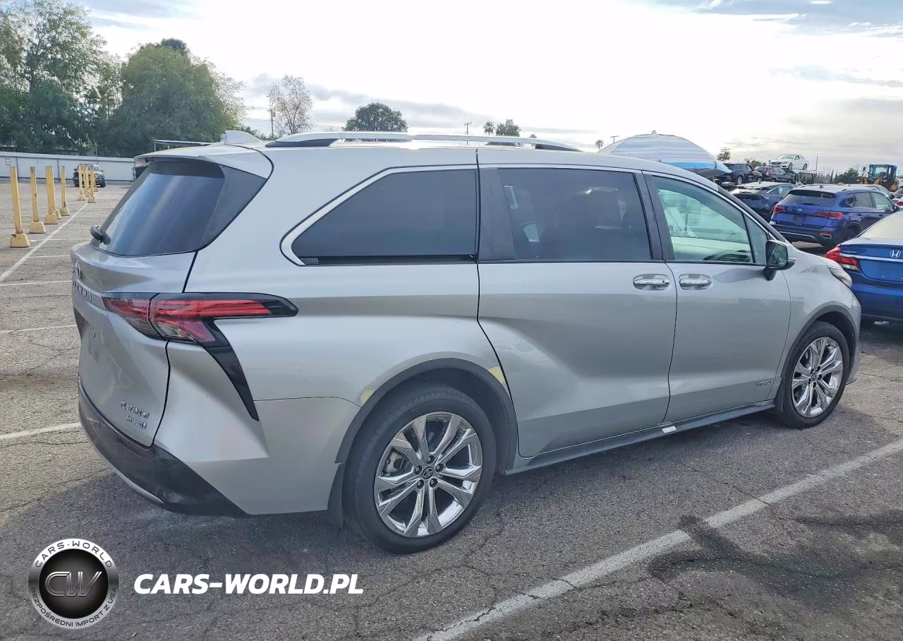 2021 Toyota Sienna Limited VIN:5TDERKEC6MS022615 - 3