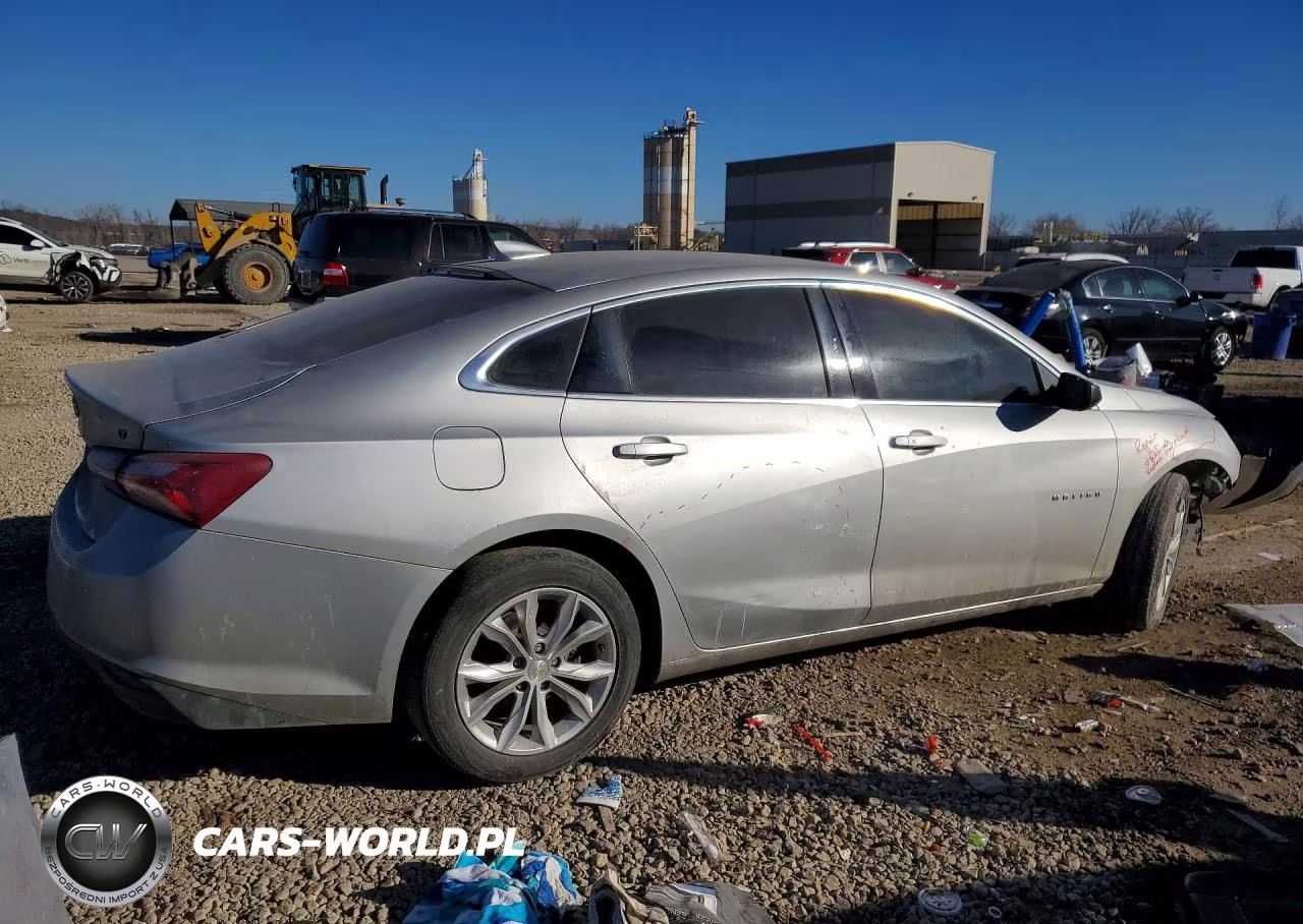 2020 Chevrolet Malibu Lt VIN:1G1ZD5ST1LF100103 - 3