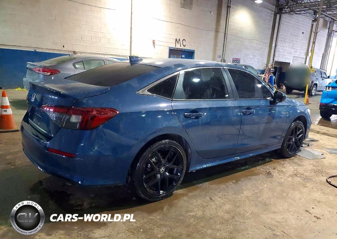 2025 Honda Civic Lx VIN:2HGFE2F20SH563467 - 3