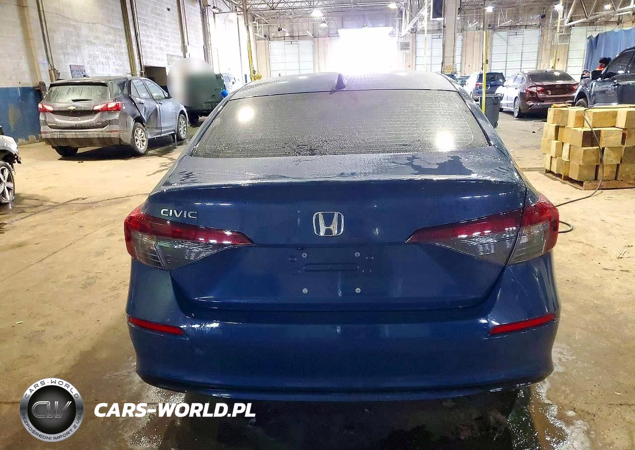 2025 Honda Civic Lx VIN:2HGFE2F20SH563467 - 6