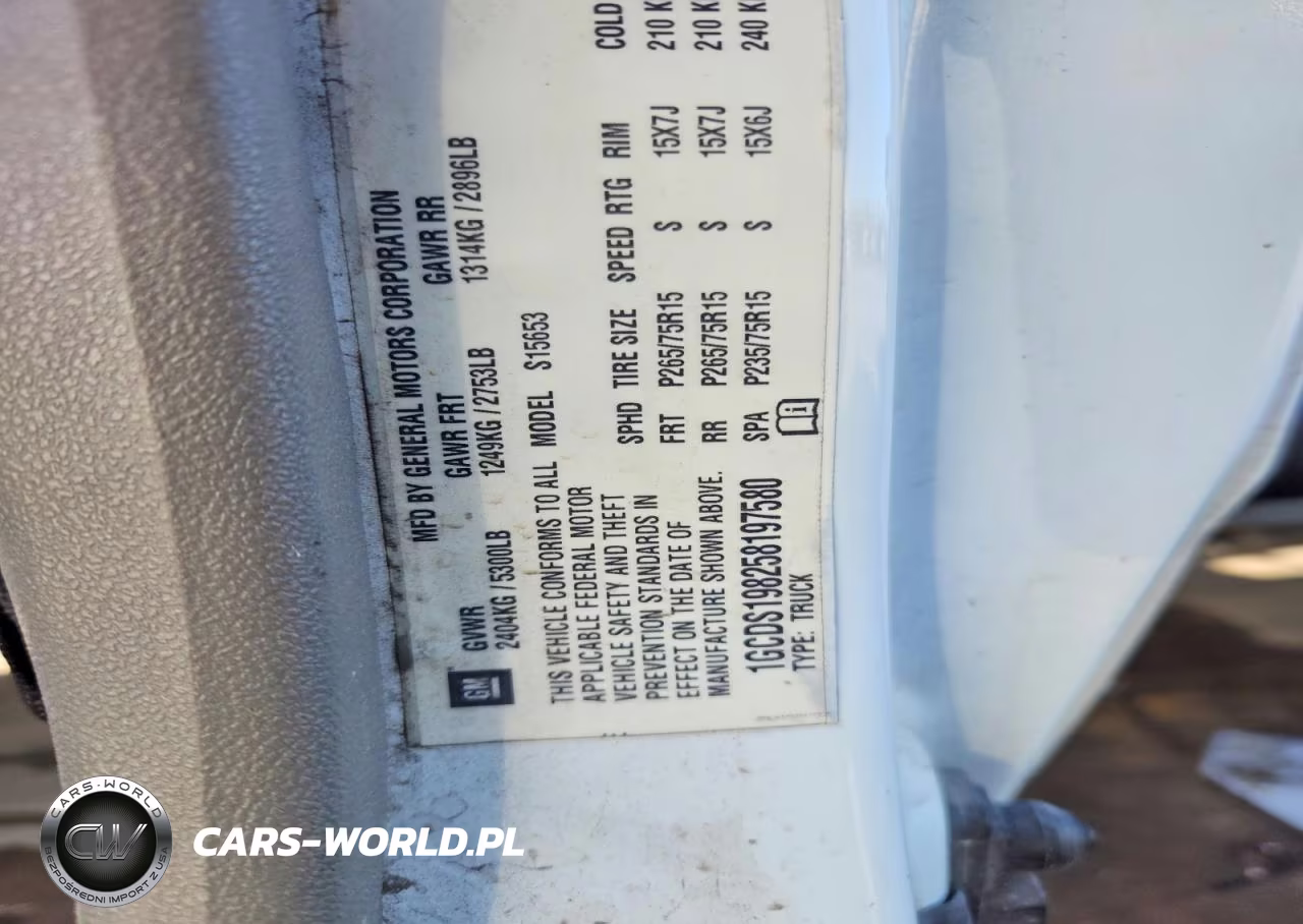 2005 Chevrolet Colorado VIN:1GCDS198258197580 - 12