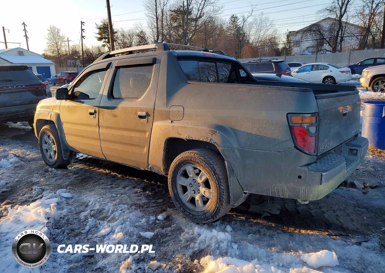 2007 Honda Ridgeline Rtl VIN:2HJYK16537H518031 - 2