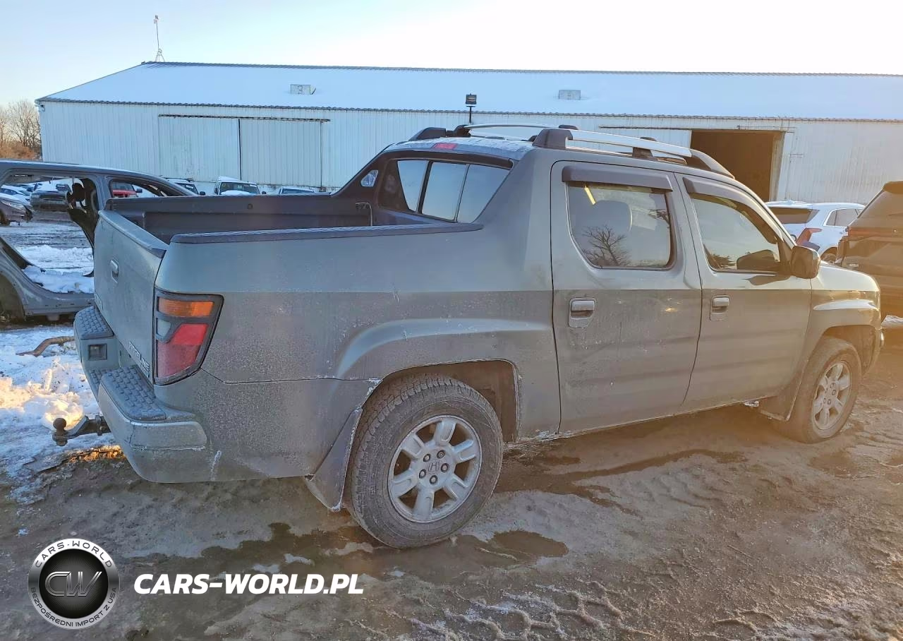2007 Honda Ridgeline Rtl VIN:2HJYK16537H518031 - 3