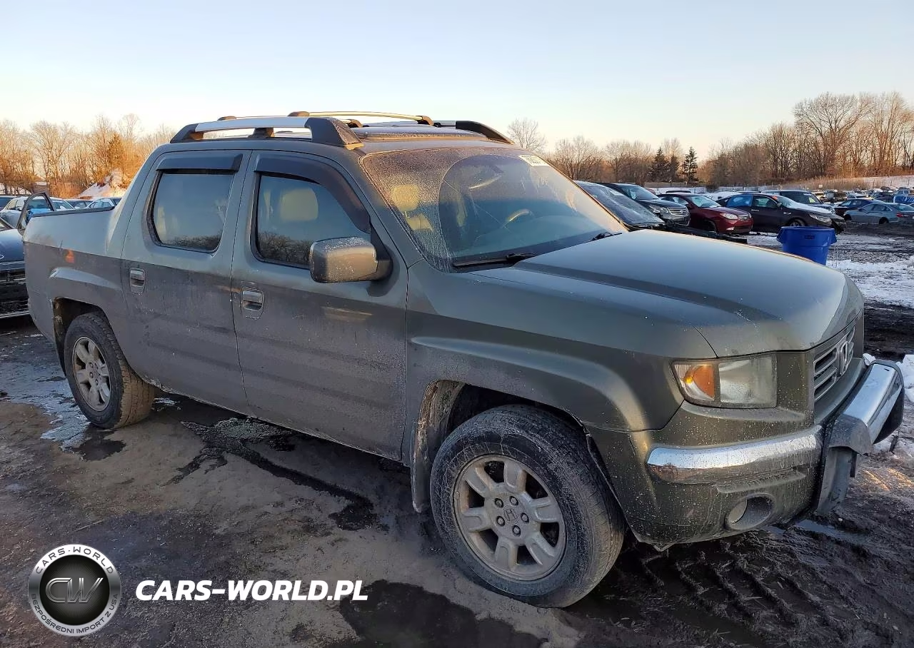 2007 Honda Ridgeline Rtl VIN:2HJYK16537H518031 - 4