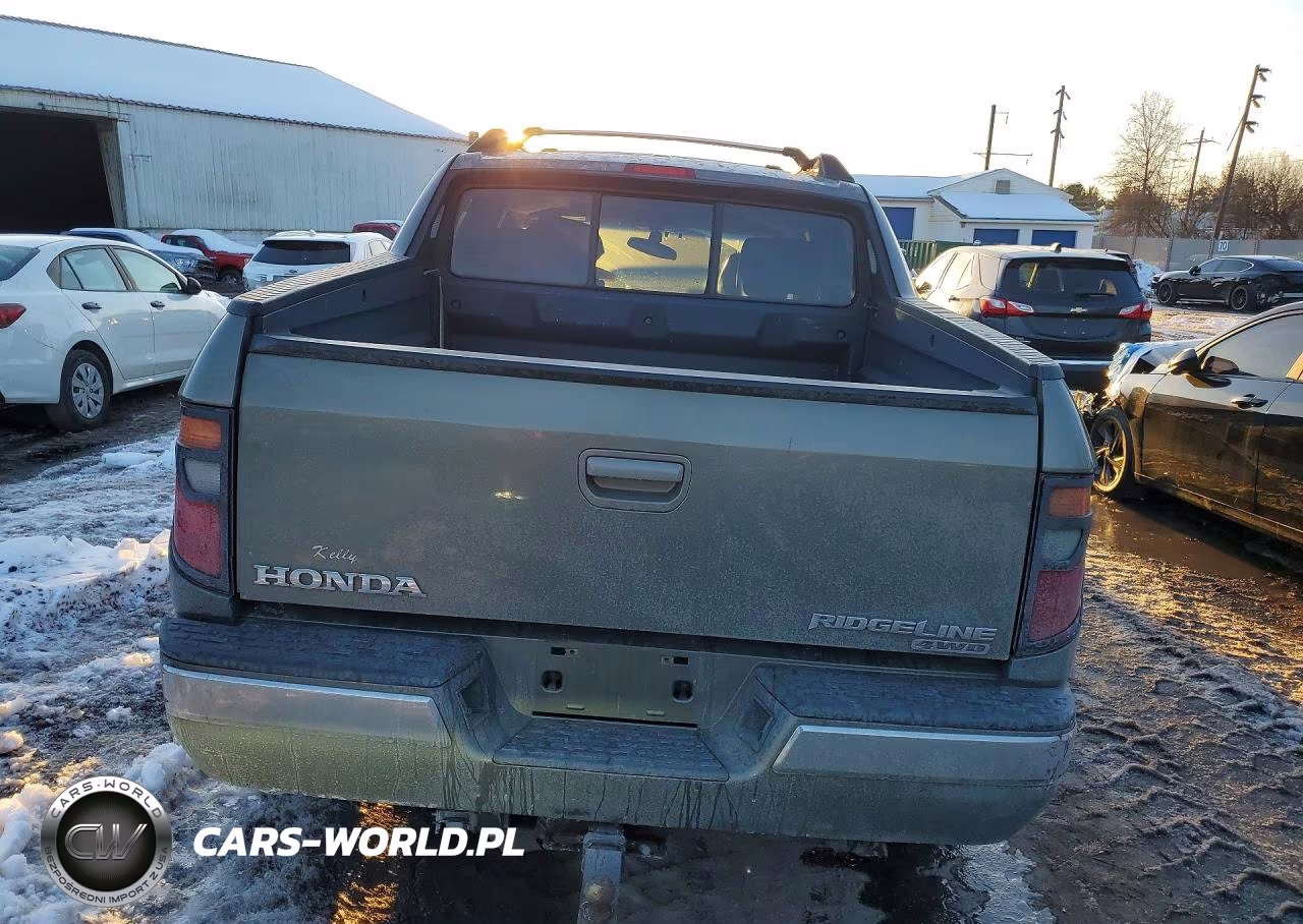 2007 Honda Ridgeline Rtl VIN:2HJYK16537H518031 - 6