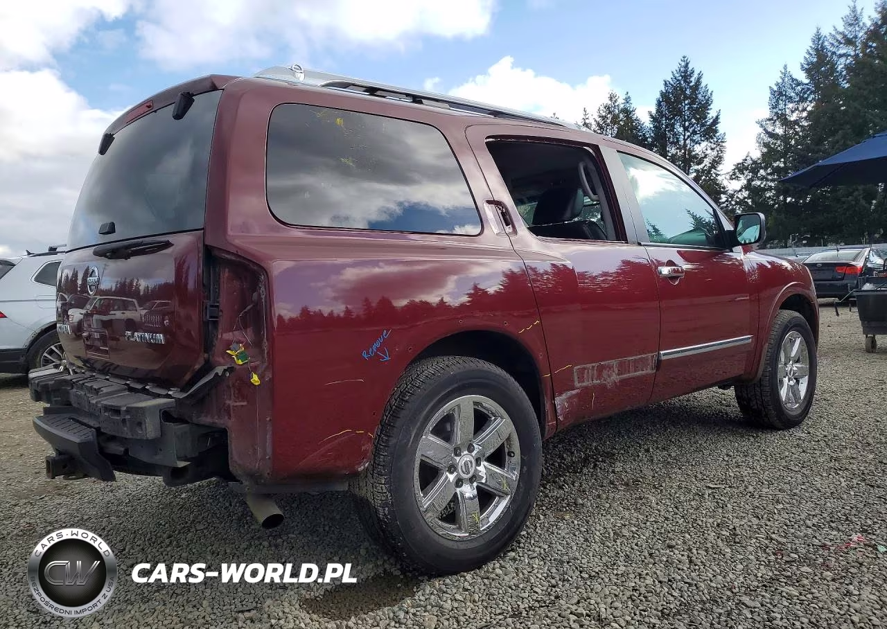 2012 Niss Armada Platinum VIN:5N1AA0NE5CN611490 - 3
