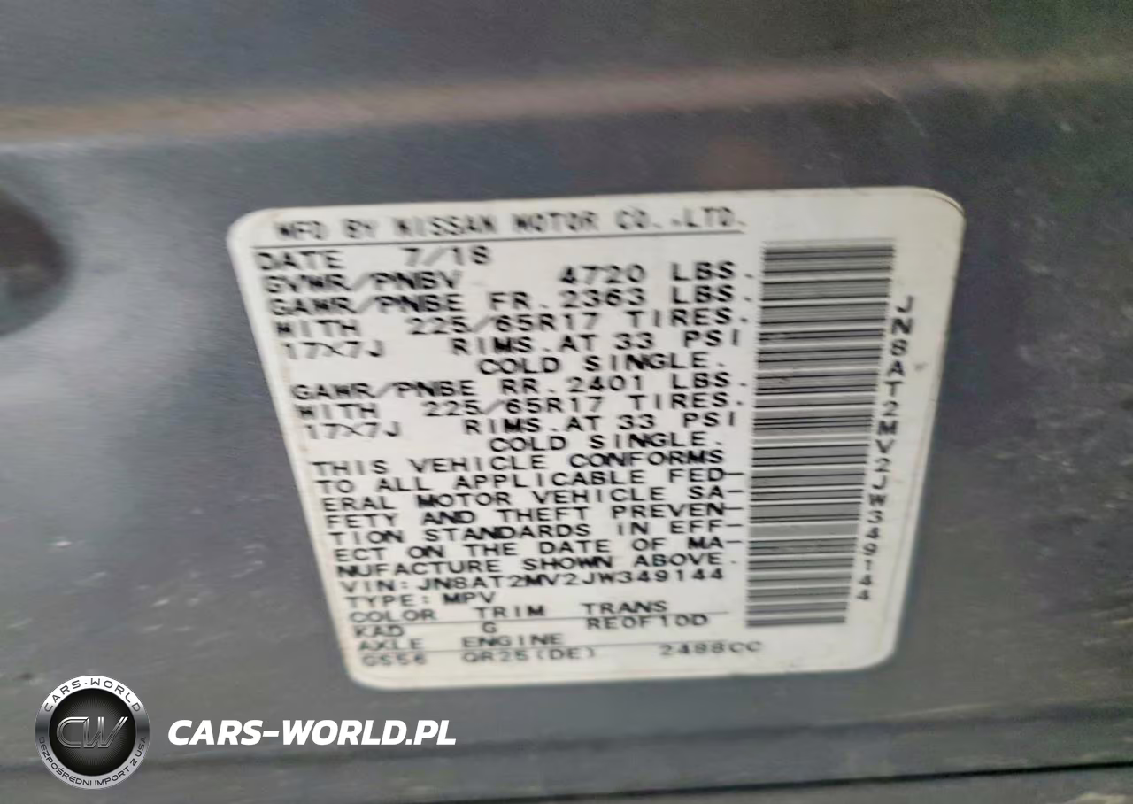 2018 Nissan Rogue S VIN:JN8AT2MV2JW349144 - 13