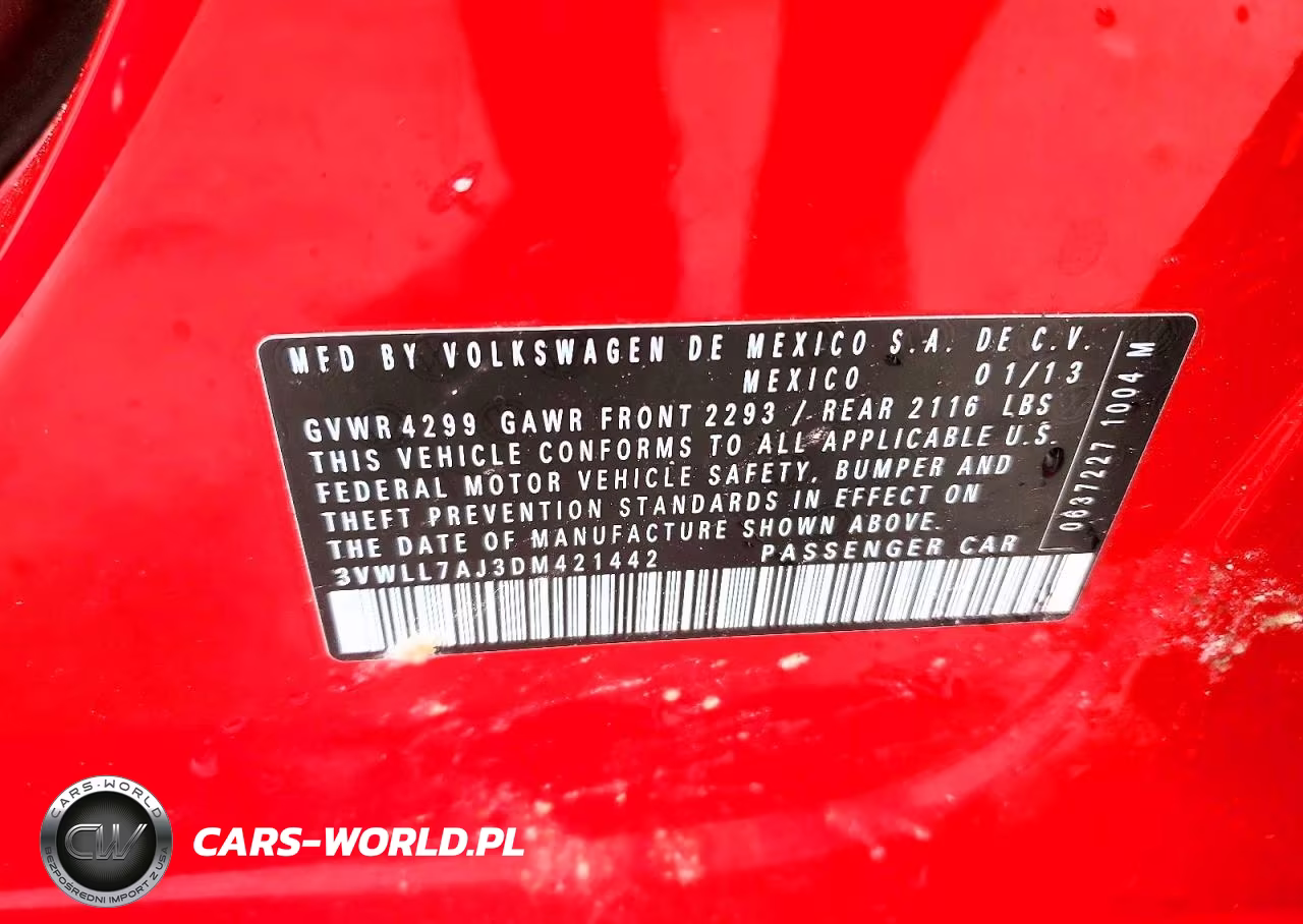 2013 Volkswagen Jetta Tdi VIN:3VWLL7AJ3DM421442 - 12