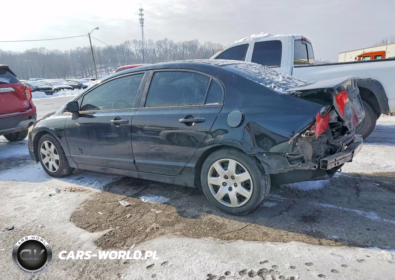2009 Honda Civic Lx VIN:19XFA165X9E017618 - 2