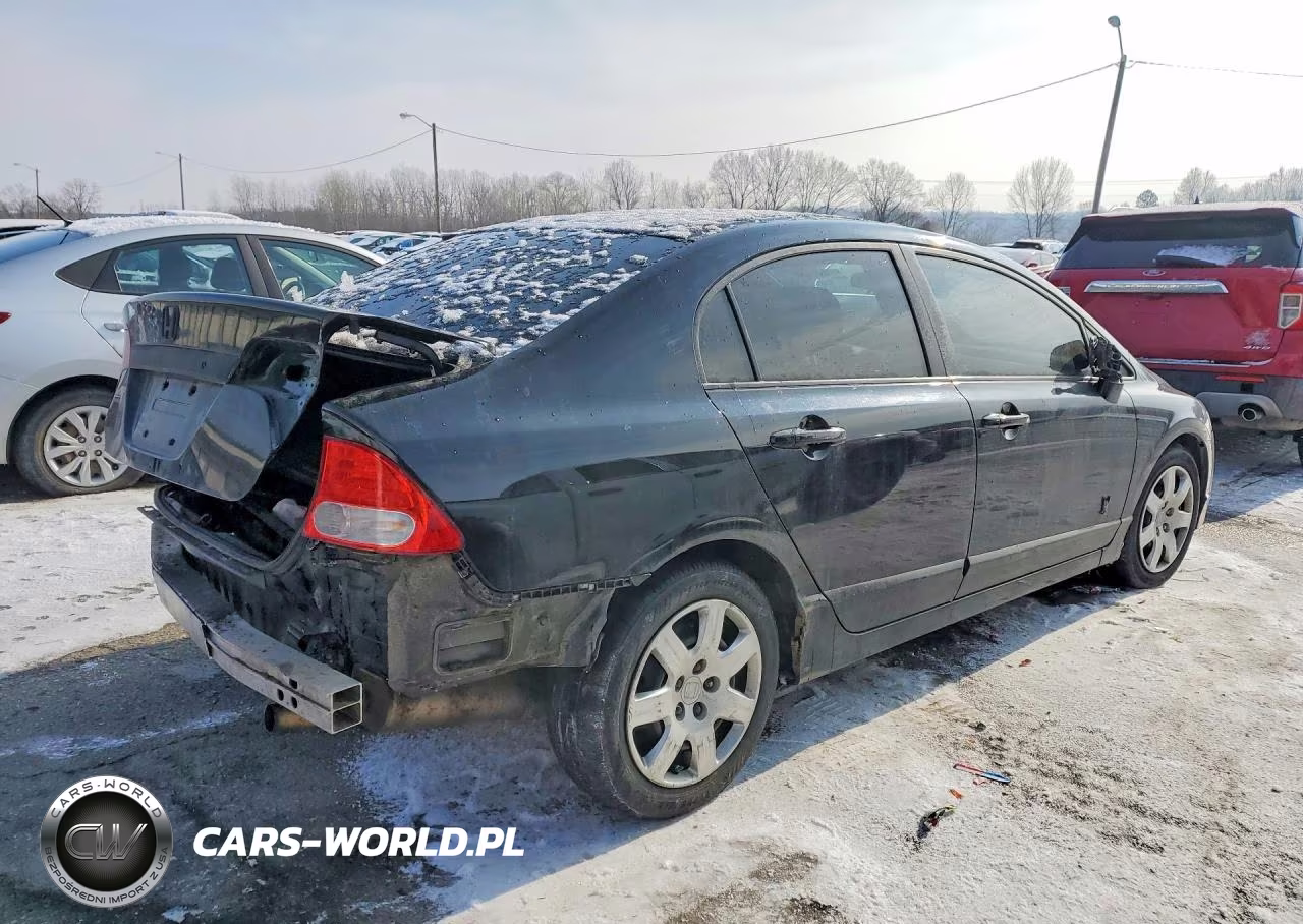 2009 Honda Civic Lx VIN:19XFA165X9E017618 - 3