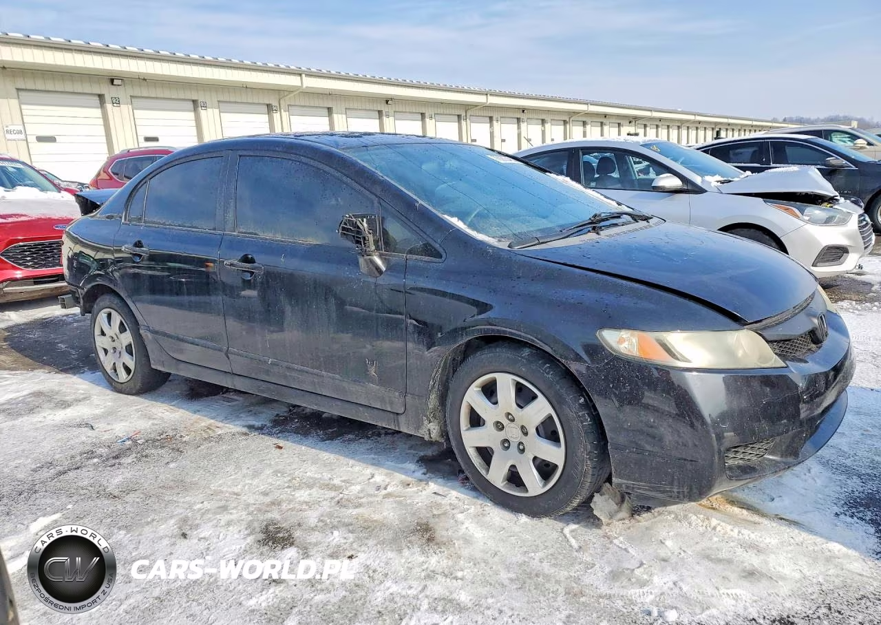 2009 Honda Civic Lx VIN:19XFA165X9E017618 - 4