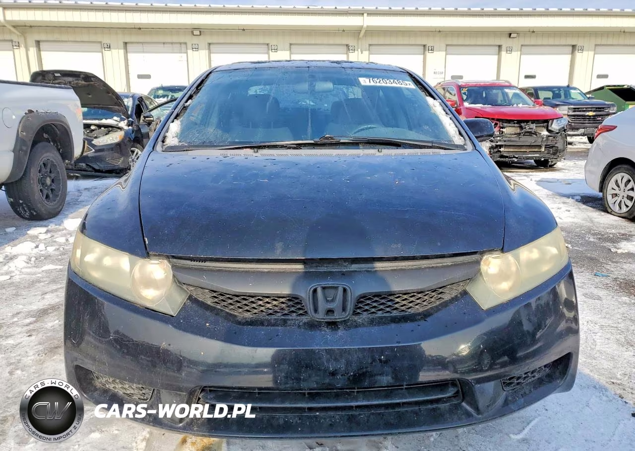 2009 Honda Civic Lx VIN:19XFA165X9E017618 - 5