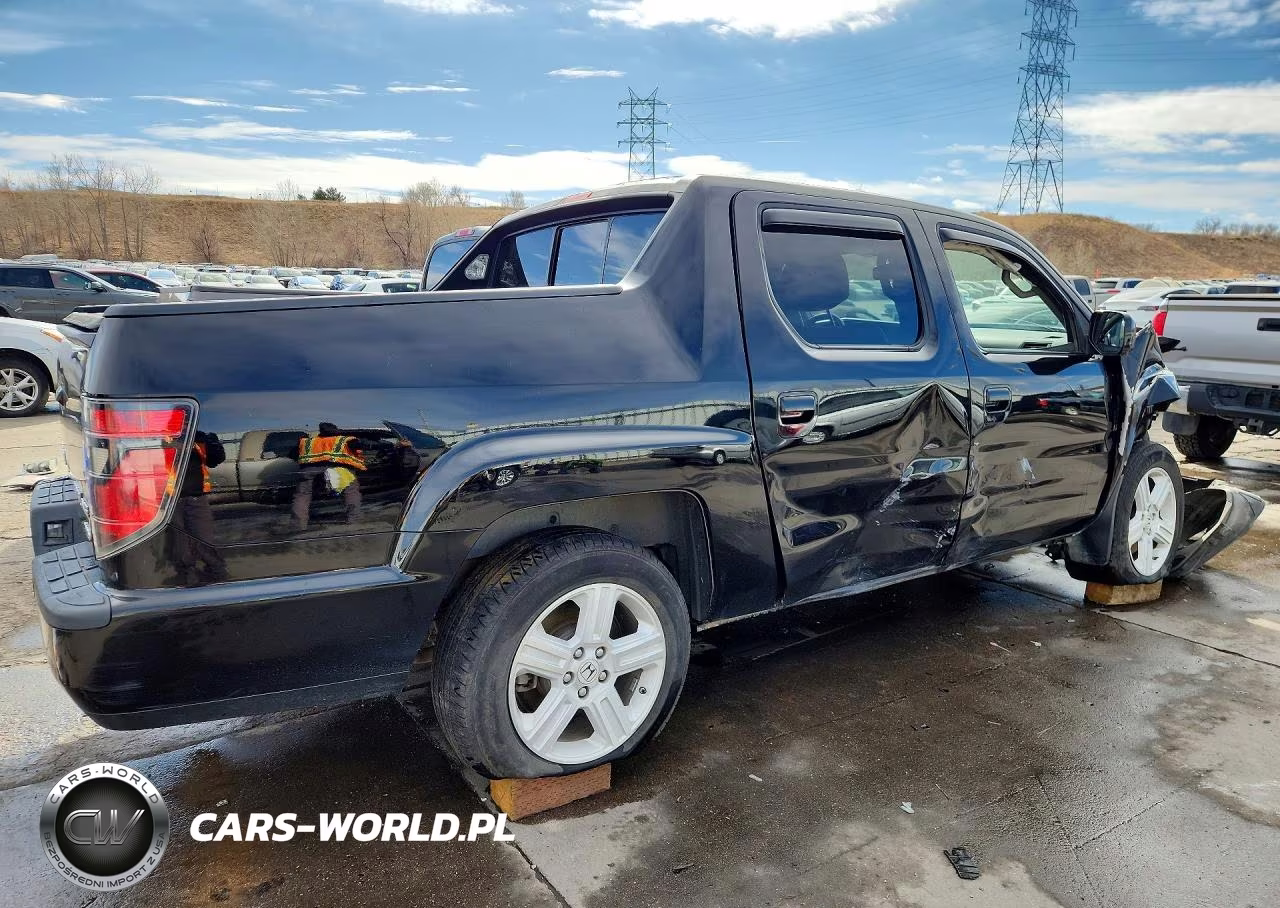 2013 Honda Ridgeline Rtl VIN:5FPYK1F5XDB001452 - 3