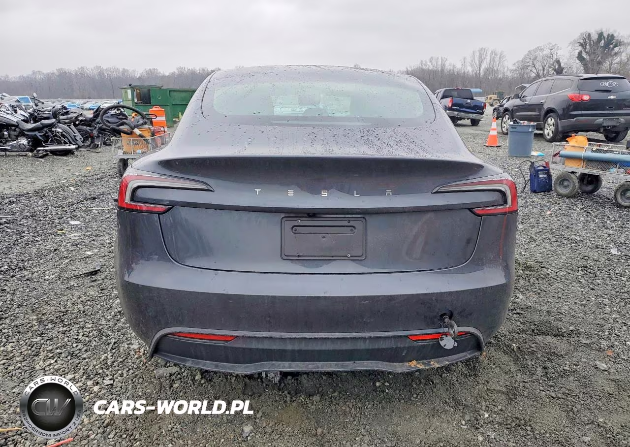 2025 Tesla Model 3 VIN:5YJ3E1EA6SF070225 - 6