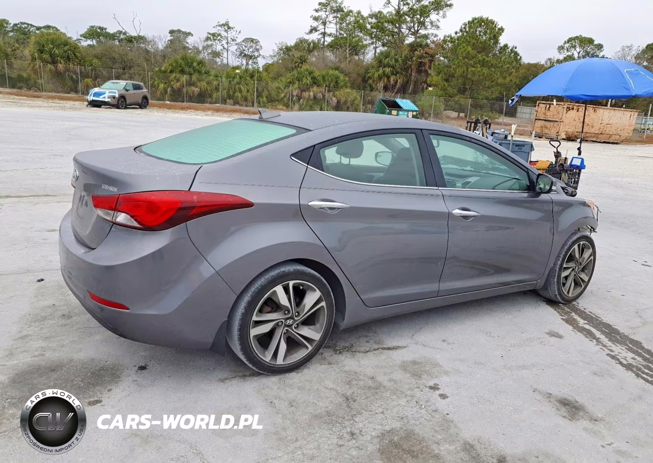 2014 Hyundai Elantra Limited VIN:5NPDH4AE4EH500183 - 3