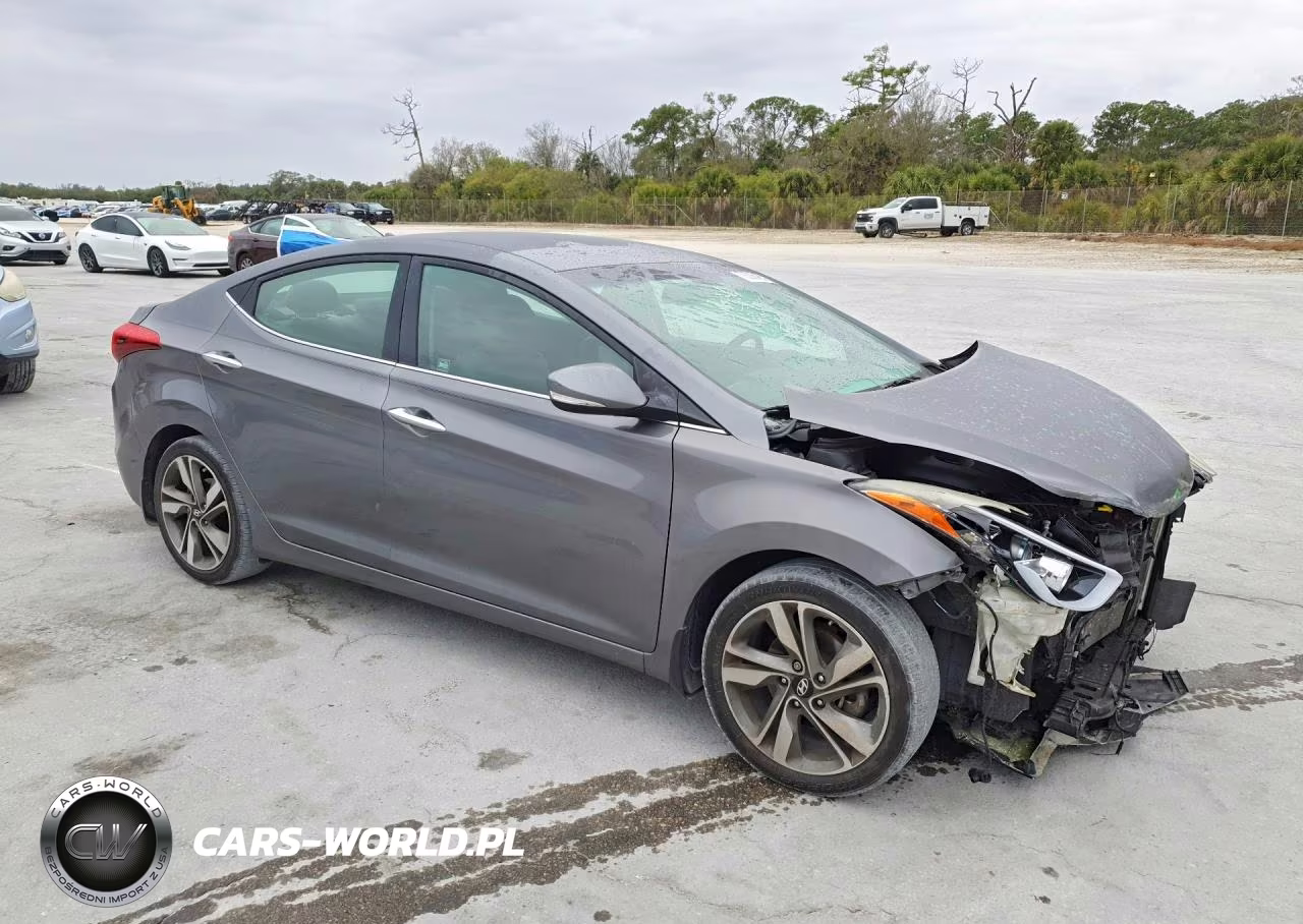 2014 Hyundai Elantra Limited VIN:5NPDH4AE4EH500183 - 4
