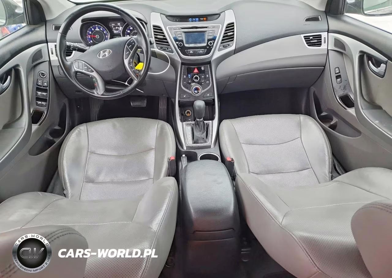 2014 Hyundai Elantra Limited VIN:5NPDH4AE4EH500183 - 8