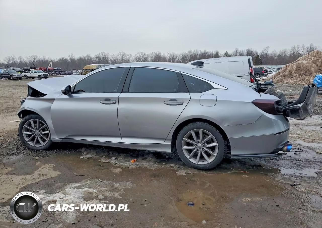 2021 Honda Accord Lx VIN:1HGCV1F19MA068433 - 2