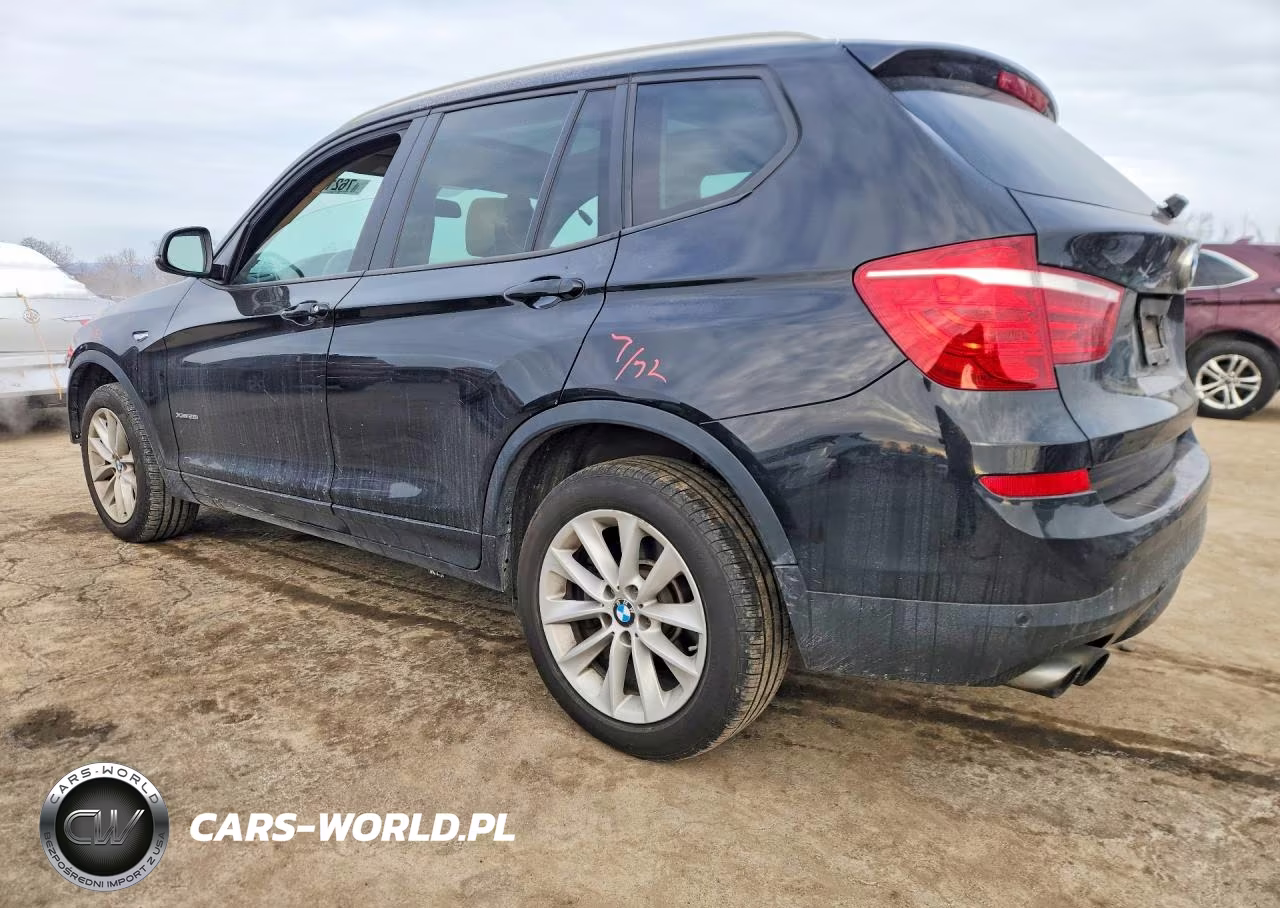 2017 BMW X3 xDrive28I VIN:5UXWX9C53H0T09361 - 2
