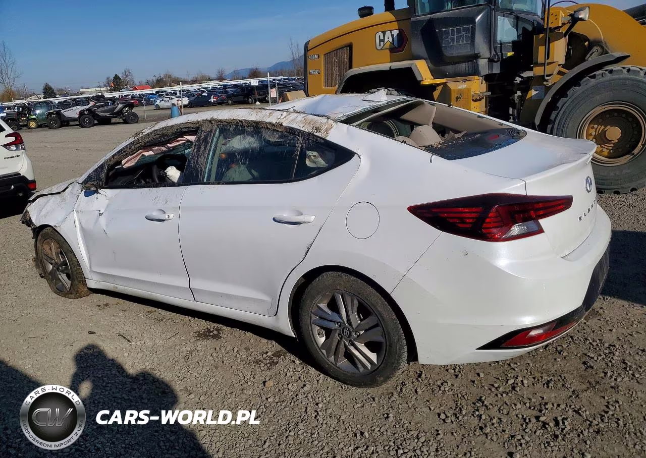 2019 Hyundai Elantra Sel VIN:5NPD84LF2KH442799 - 2