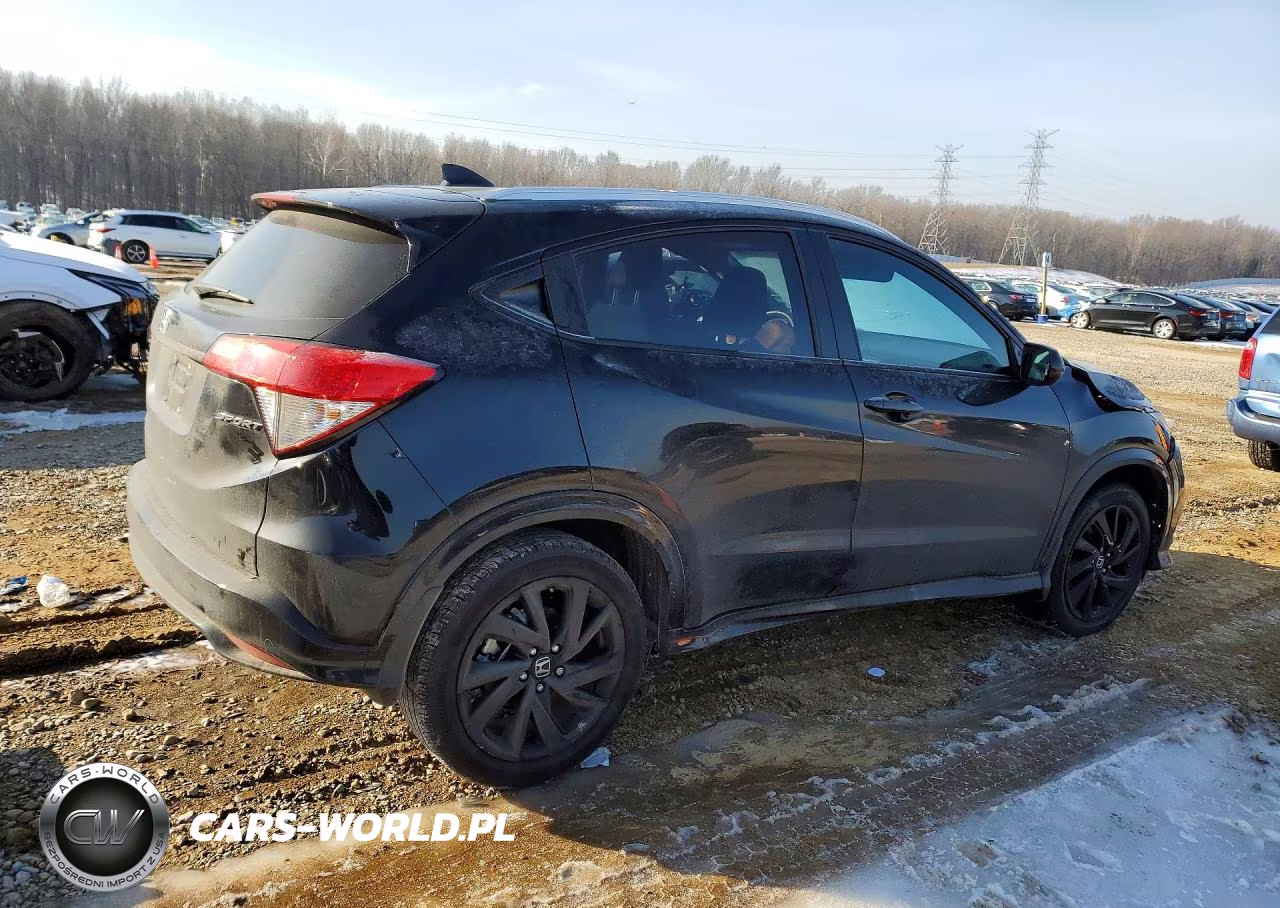 2022 Honda Hr-V Sport VIN:3CZRU5H10NM717048 - 3