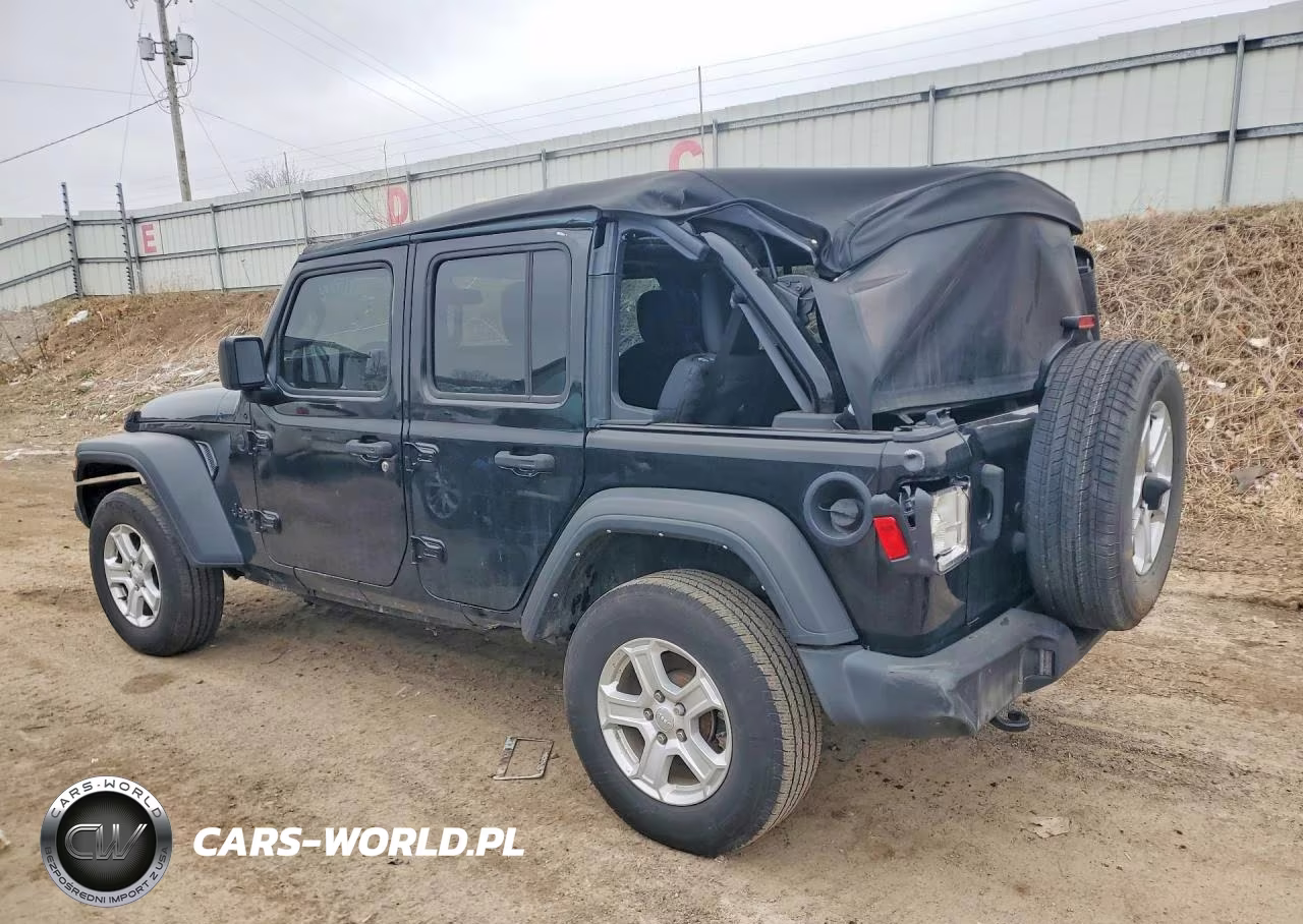 2022 Jeep Wrangler Unlimited Sport VIN:1C4HJXDN4NW127935 - 2