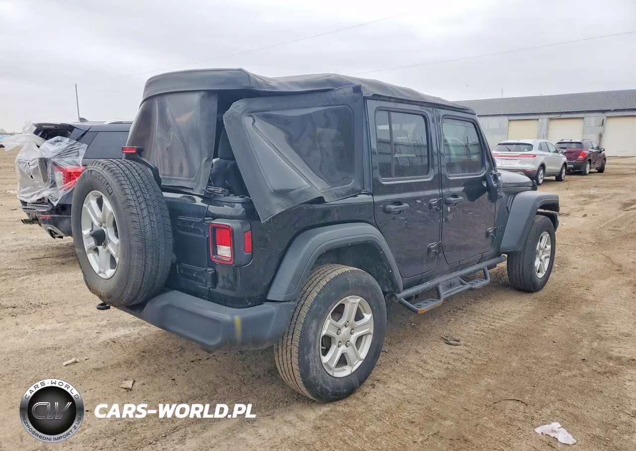 2022 Jeep Wrangler Unlimited Sport VIN:1C4HJXDN4NW127935 - 3