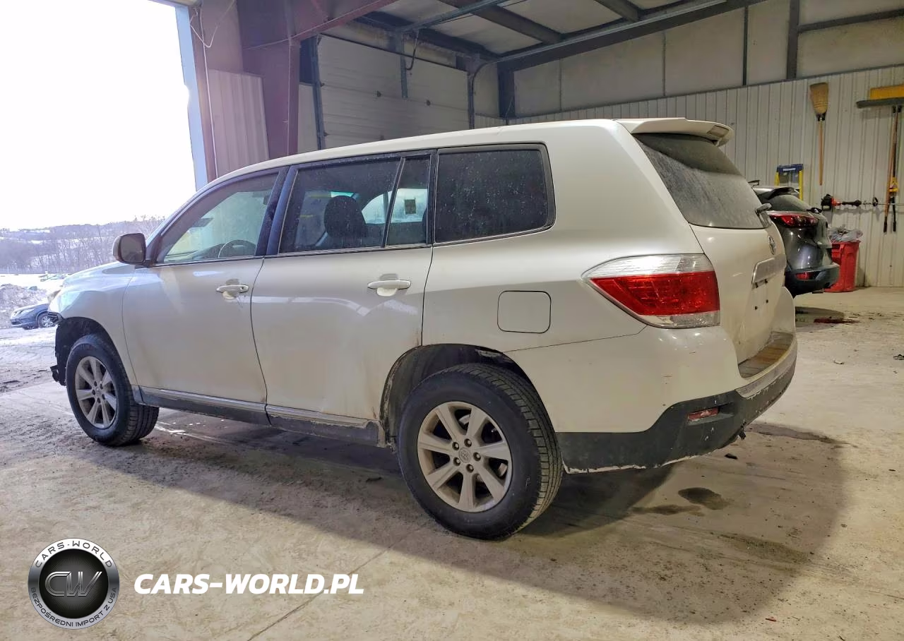 2013 Toyota Highlander Base VIN:5TDZA3EH6DS037531 - 2