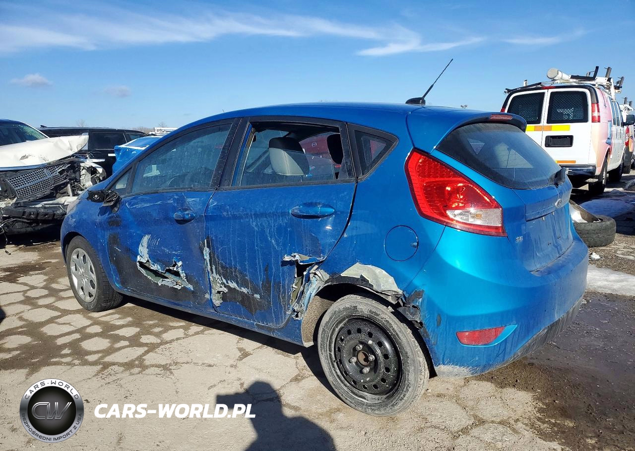2012 Ford Fiesta Se VIN:3FADP4EJ5CM157813 - 2