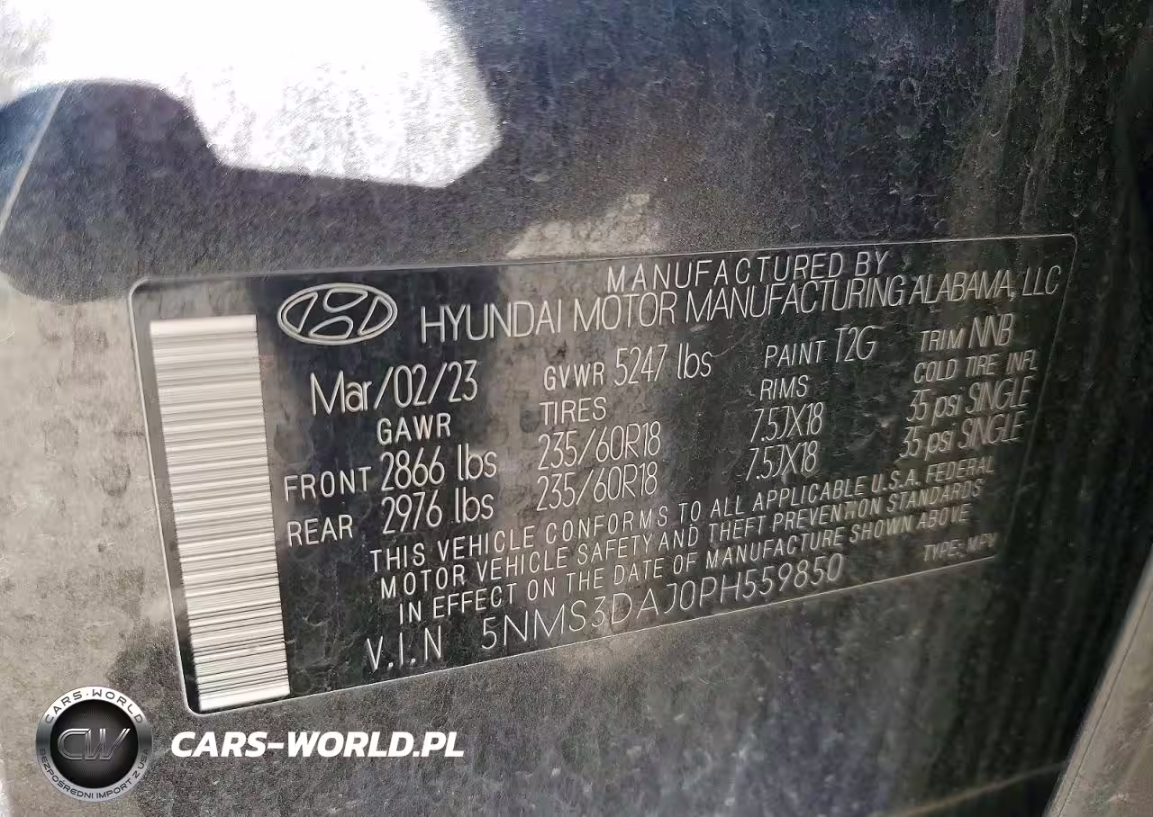 2023 Hyundai Santa Fe Sel Premium VIN:5NMS3DAJ0PH559850 - 13