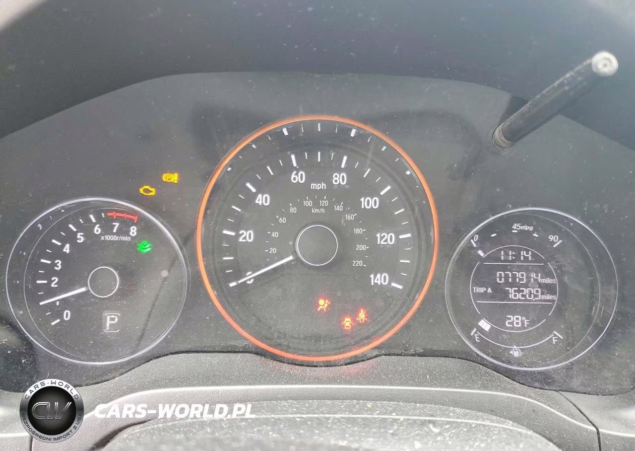 2019 Honda Hr-V Lx VIN:3CZRU5H33KG715595 - 9