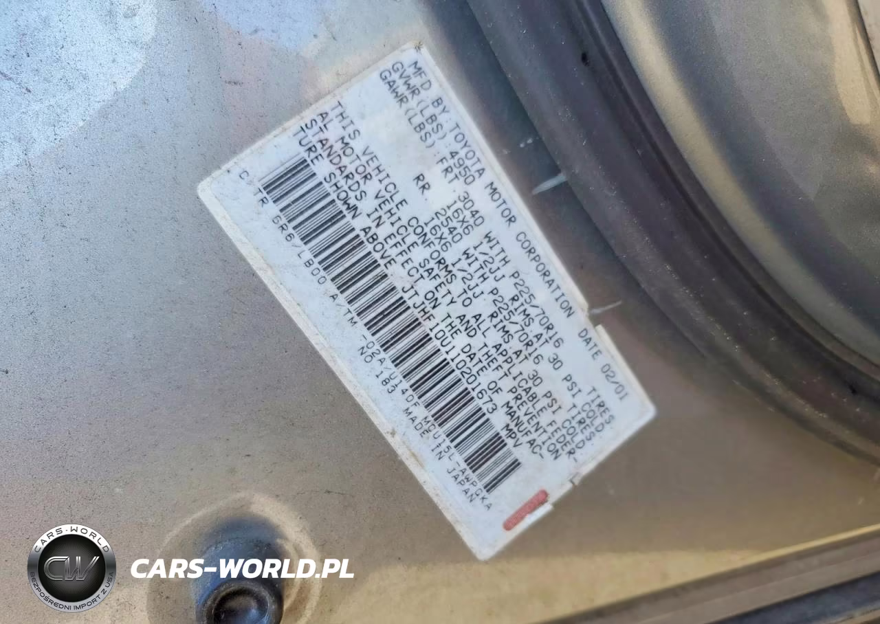 2001 Lexus Rx 300 VIN:JTJHF10U110201673 - 13